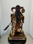 19-inch camphor wood standing Guan Gong. Guan Shengdijun AAA000005249