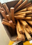 Thuja playing stick, rich milky aroma. High oil, high density, high hardness AAA000005247