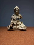 Zen Buddha ornaments, carved from camphor wood, brand new home ornaments AAA000005252